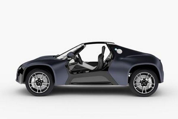Venturi présente un véhicule sportif électrique surélevé
