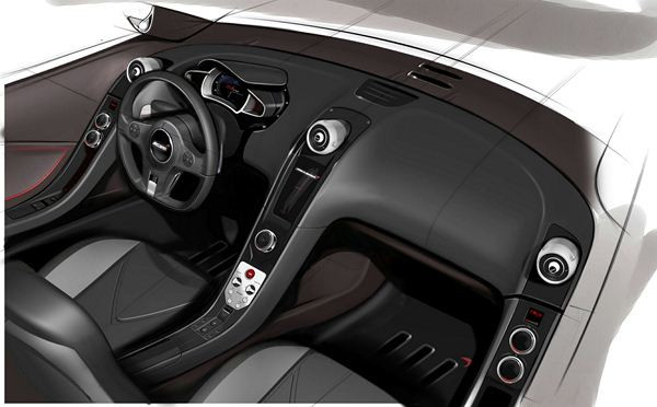 McLaren Automotive présente la MP4-12C à Paris