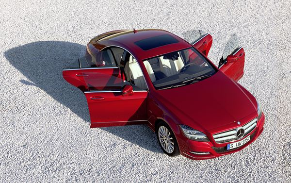 Mercedes présente son nouveau coupé quatre portes CLS