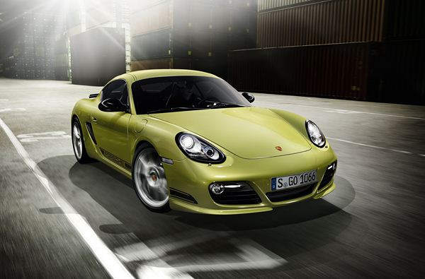 Porsche dévoile le Cayman R au salon de Los Angeles