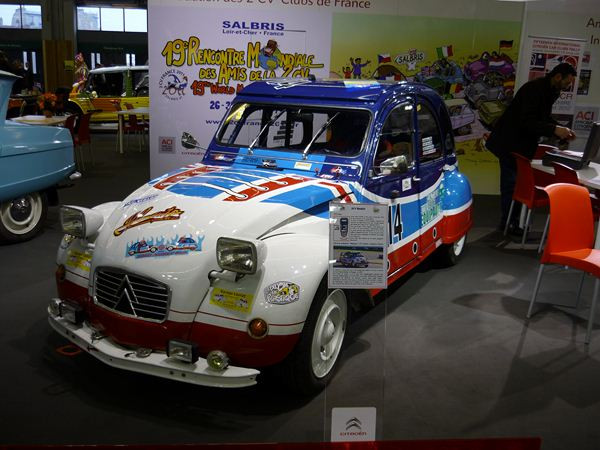 Citroën expose 80 ans d'aventures sportives à Rétromobile