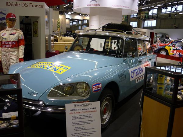 Citroën expose 80 ans d'aventures sportives à Rétromobile