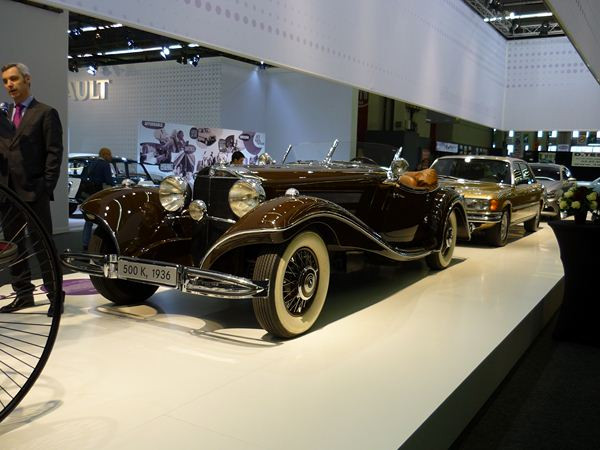 Mercedes célèbre ses 125 ans au salon Rétromobile