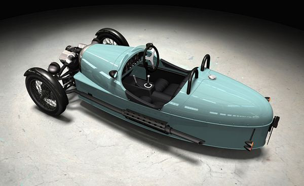 Morgan présente la Threewheeler du 21ème siècle au salon de Genève