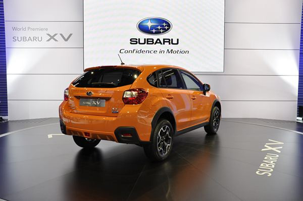 Subaru présente le nouveau crossover compact XV à Francfort