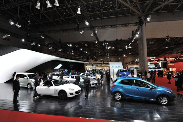 Dans les allées du salon automobile de Tokyo