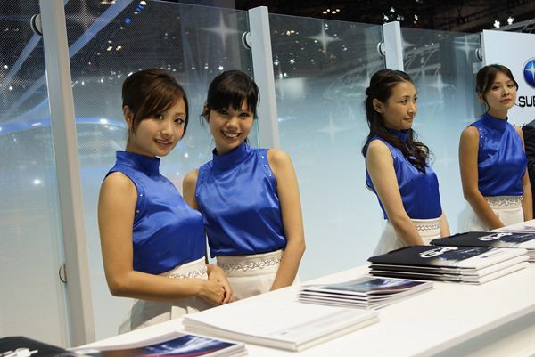 Dans les allées du salon automobile de Tokyo