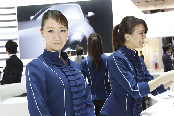 Dans les allées du salon automobile de Tokyo
