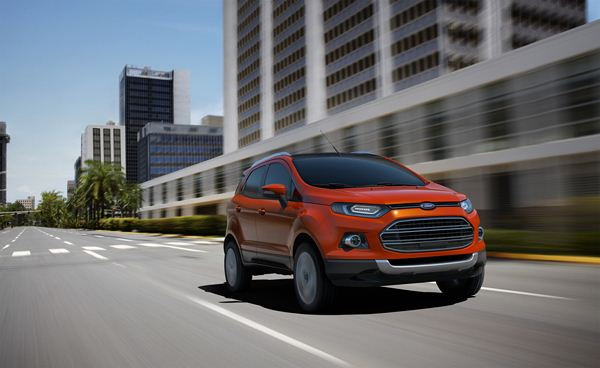 Ford dévoile le nouveau petit SUV EcoSport au salon de Delhi