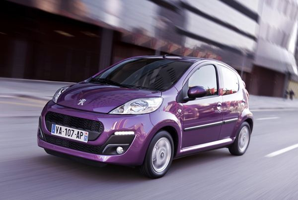 Une 107 restylée inspirée des nouveaux codes de la marque Peugeot