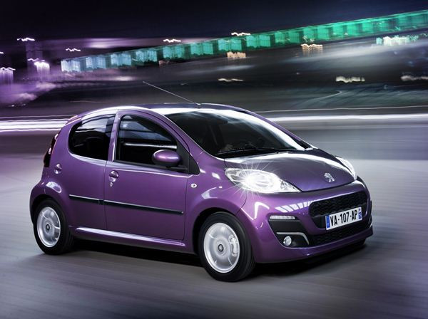 Une 107 restylée inspirée des nouveaux codes de la marque Peugeot