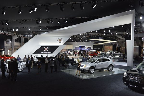 Le salon de l’automobile de New York ouvre ses portes au public américain