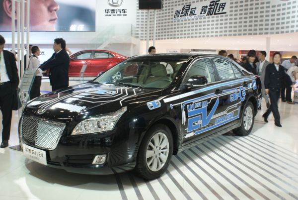 Dans les allées du salon de l'automobile de Pékin