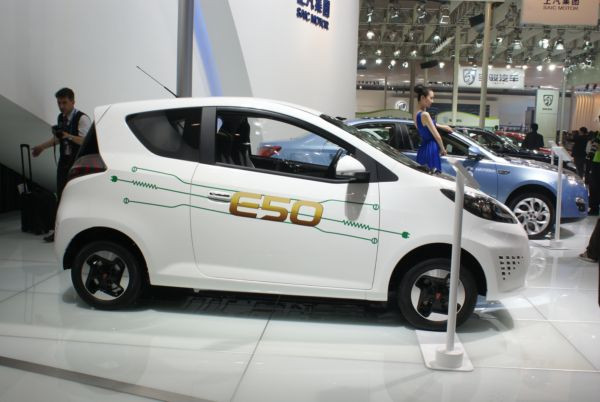 Dans les allées du salon de l'automobile de Pékin