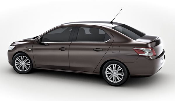 Peugeot dévoile la nouvelle berline tricorps 301