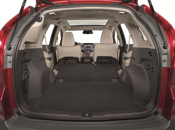 Un Honda CR-V de quatrième génération doté des nouvelles assistances à la conduite