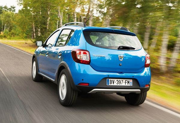 Le baroudeur Dacia Sandero Stepway s'offre un design extérieur plus affirmé