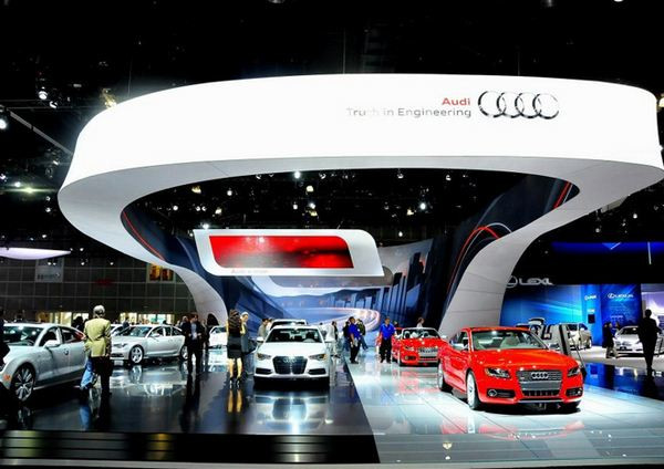 Dans les allées du salon automobile international de Los Angeles