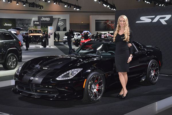 Dans les allées du salon automobile international de Los Angeles