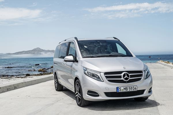 Le monospace Mercedes Classe V peut accueillir jusqu'à huit personnes