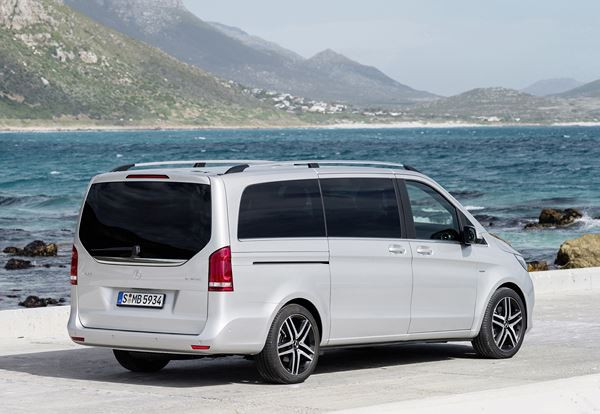 Le monospace Mercedes Classe V peut accueillir jusqu'à huit personnes