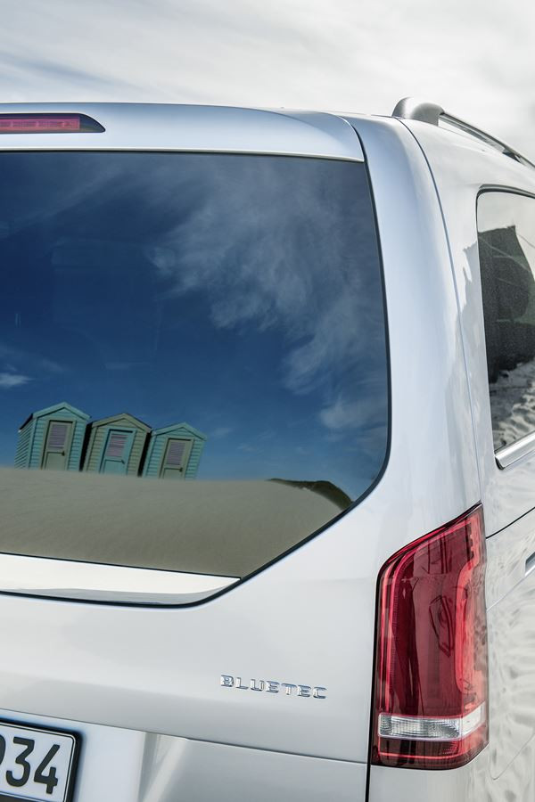 Le monospace Mercedes Classe V peut accueillir jusqu'à huit personnes