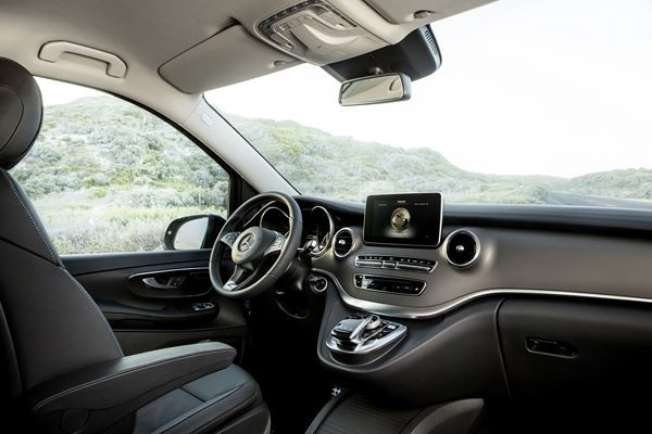 Le monospace Mercedes Classe V peut accueillir jusqu'à huit personnes