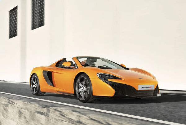 La McLaren 650S Spider se dévoile au salon de Genève
