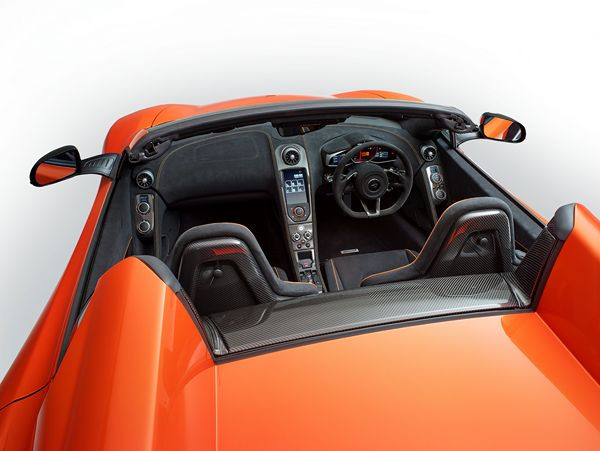 La McLaren 650S Spider se dévoile au salon de Genève