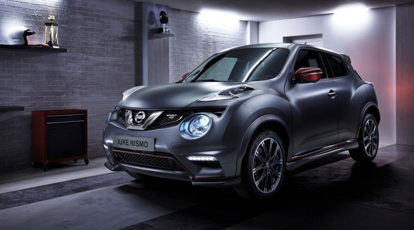 Le Nissan Juke Nismo RS hautes performances développe une puissance de 218 ch