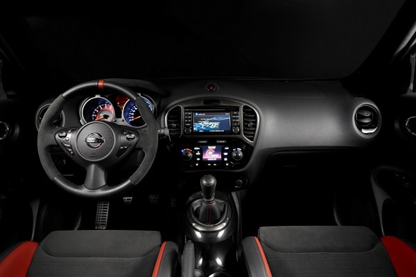 Le Nissan Juke Nismo RS hautes performances développe une puissance de 218 ch