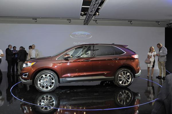 Le grand SUV high-tech Ford Edge en 2015 en Europe