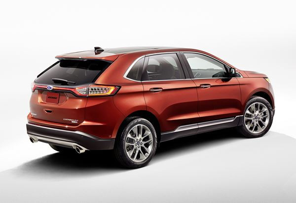 Le grand SUV high-tech Ford Edge en 2015 en Europe