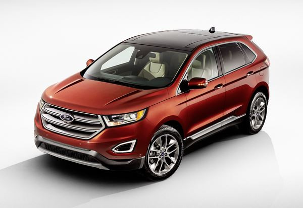 Le grand SUV high-tech Ford Edge en 2015 en Europe