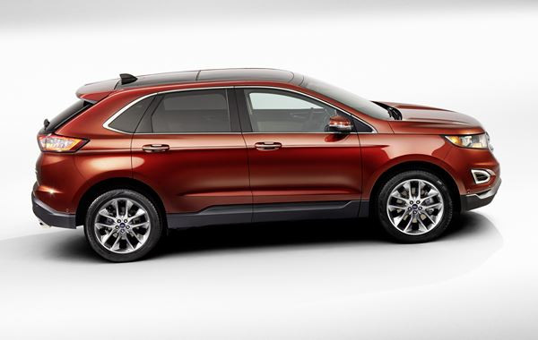 Le grand SUV high-tech Ford Edge en 2015 en Europe