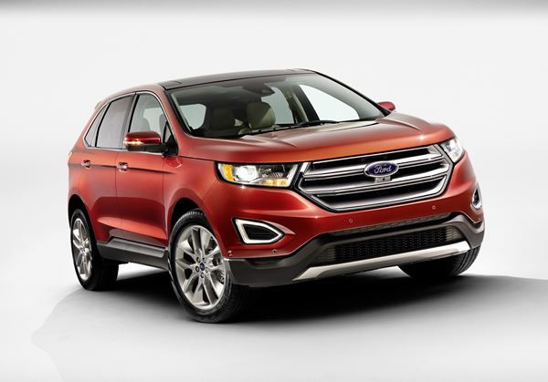 Le grand SUV high-tech Ford Edge en 2015 en Europe