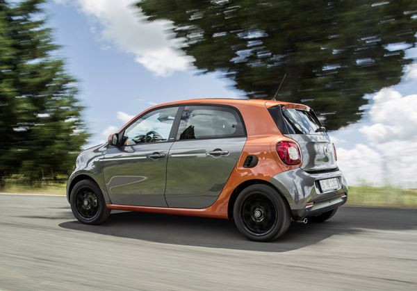 La smart forfour fait son retour