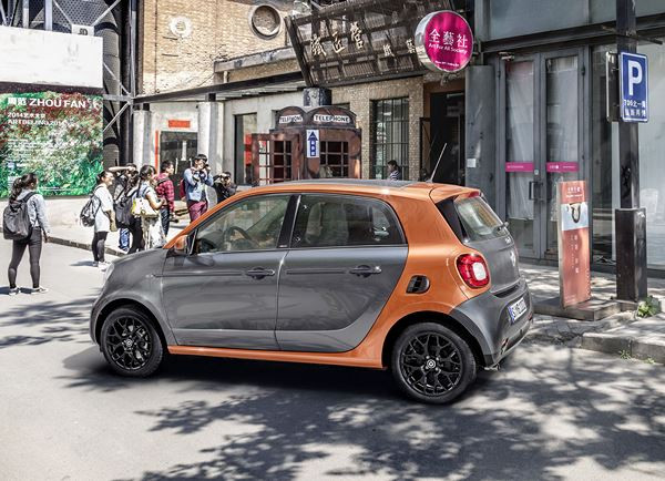 La smart forfour fait son retour