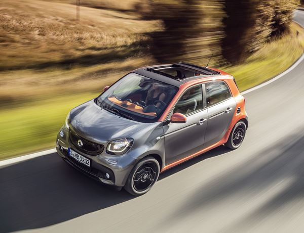 La smart forfour fait son retour
