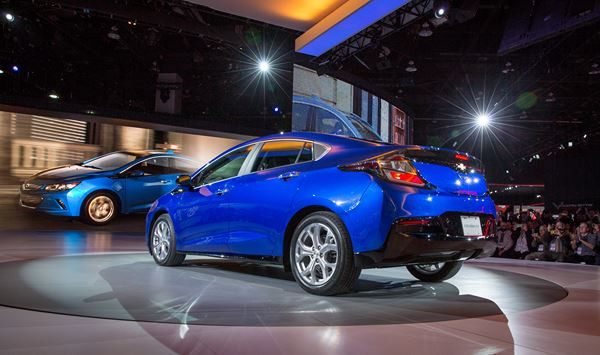 La Chevrolet Volt de deuxième génération dévoilée au salon de Détroit