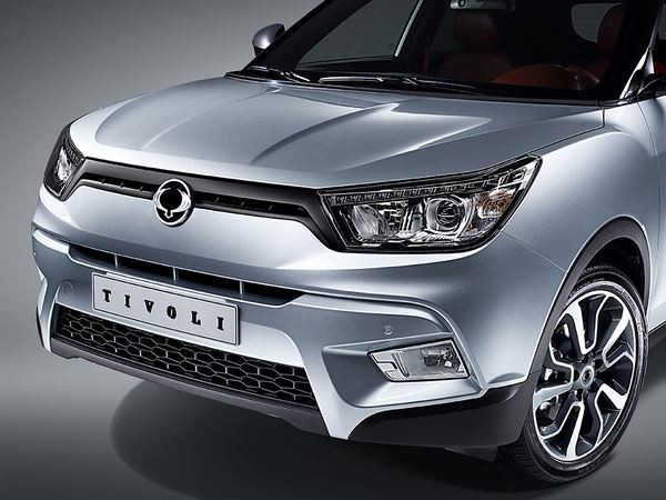 Le petit SUV urbain SsangYong Tivoli affiche un design dynamique