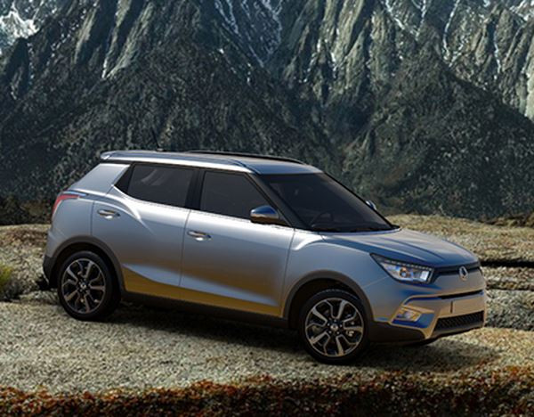 Le petit SUV urbain SsangYong Tivoli affiche un design dynamique