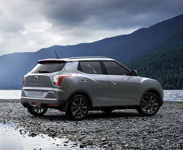 Le petit SUV urbain SsangYong Tivoli affiche un design dynamique
