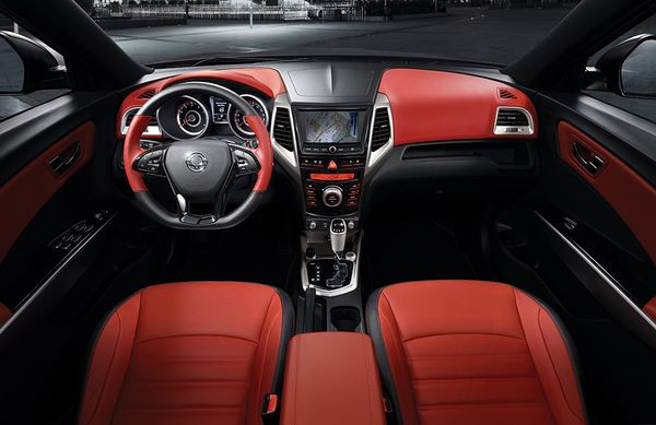 Le petit SUV urbain SsangYong Tivoli affiche un design dynamique