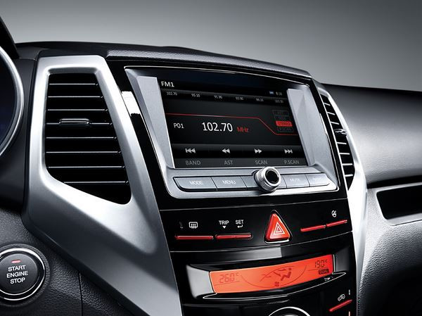 Le petit SUV urbain SsangYong Tivoli affiche un design dynamique