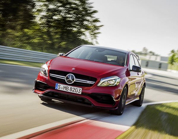 La nouvelle génération de la Mercedes Classe A AMG 45 4Matic développe 381 ch