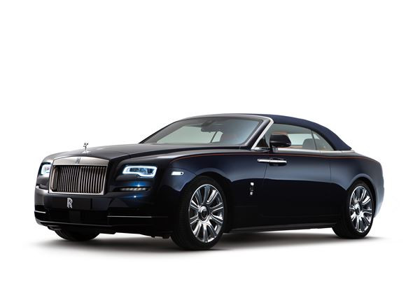 Rolls-Royce Dawn: une voiture de luxe à toit ouvert sans concession