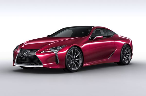Le luxueux coupé Lexus LC  affiche un style spectaculaire