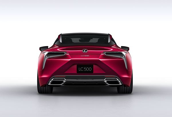 Le luxueux coupé Lexus LC  affiche un style spectaculaire