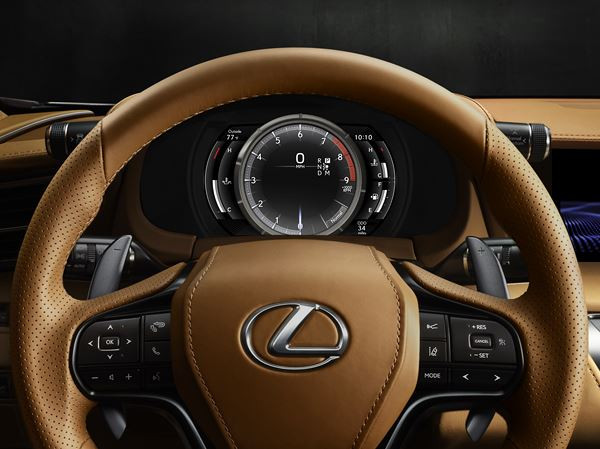 Le luxueux coupé Lexus LC  affiche un style spectaculaire